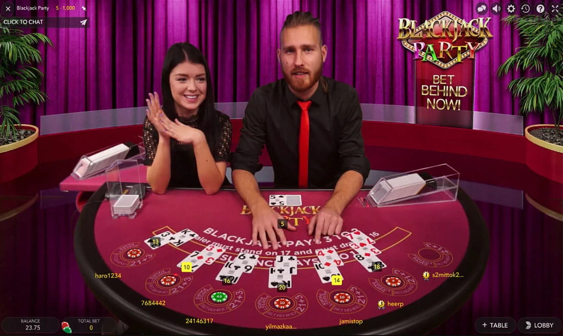 Blackjack Party